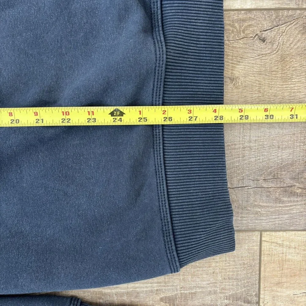 Carhartt Original Fit Navy Crewneck Pullover Sweatshirt Size L Gorpcore Workwear - Picture 10 of 11